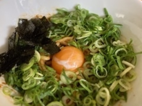 台湾風まぜそば